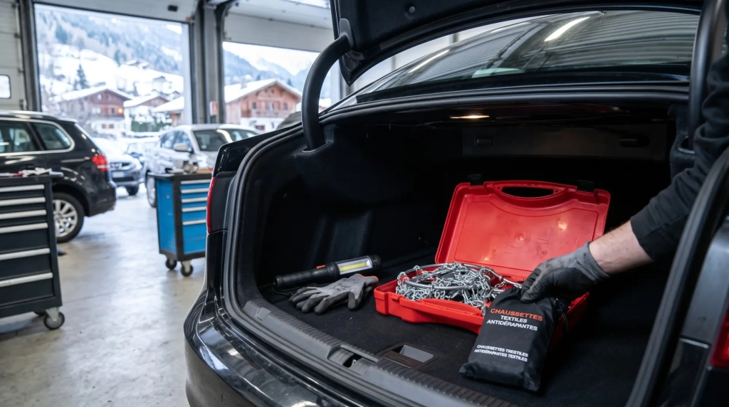 Pneus hiver et équipements obligatoires
