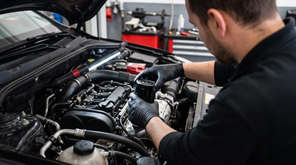 Ce que comprend la vidange au Garage Atekauto